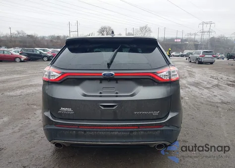 2016 Ford Edge Titanium z USA, uszkodzony, nr VIN 2FMPK4K86GBB25009